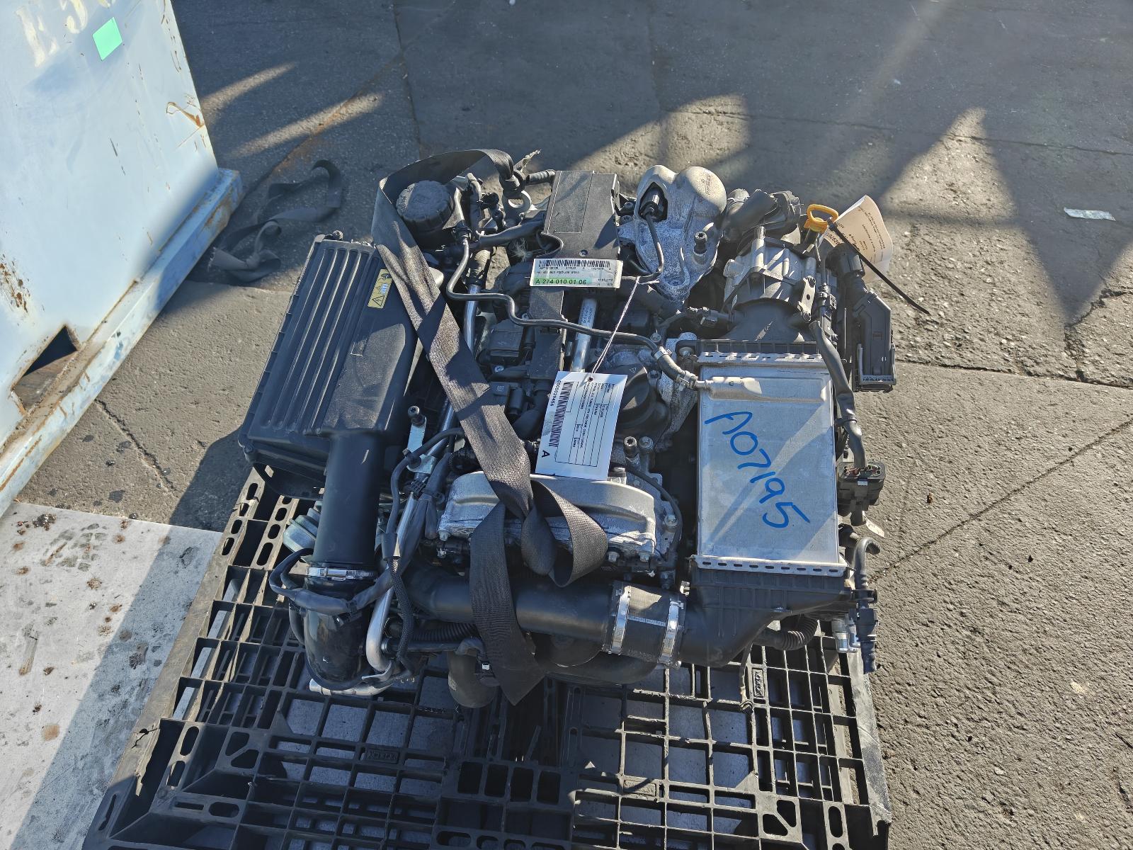 View Auto part Engine Mercedes C Class 2014