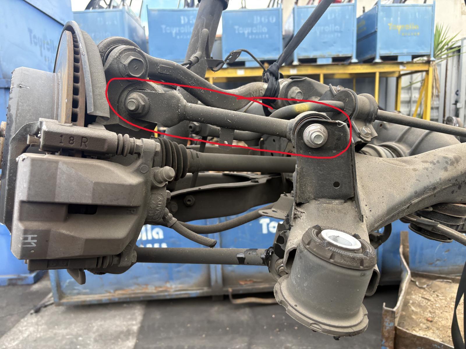 View Auto part Left Rear Trailing Arm Lexus Is Series 2015