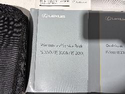 View Auto part Owners Handbook Lexus Is Series 2015