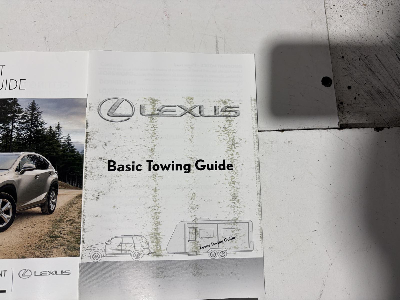 View Auto part Owners Handbook Lexus Is Series 2015