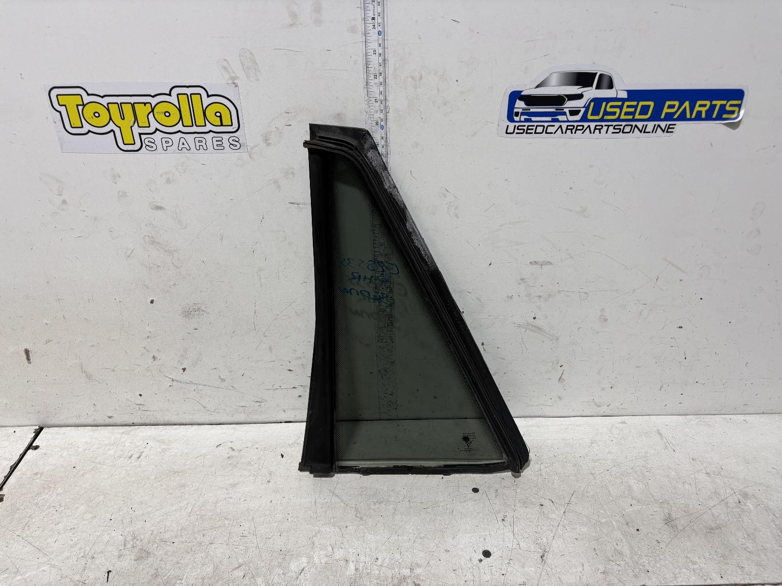 View Auto part Right Rear 1/4 Door Glass Holden Commodore 1991