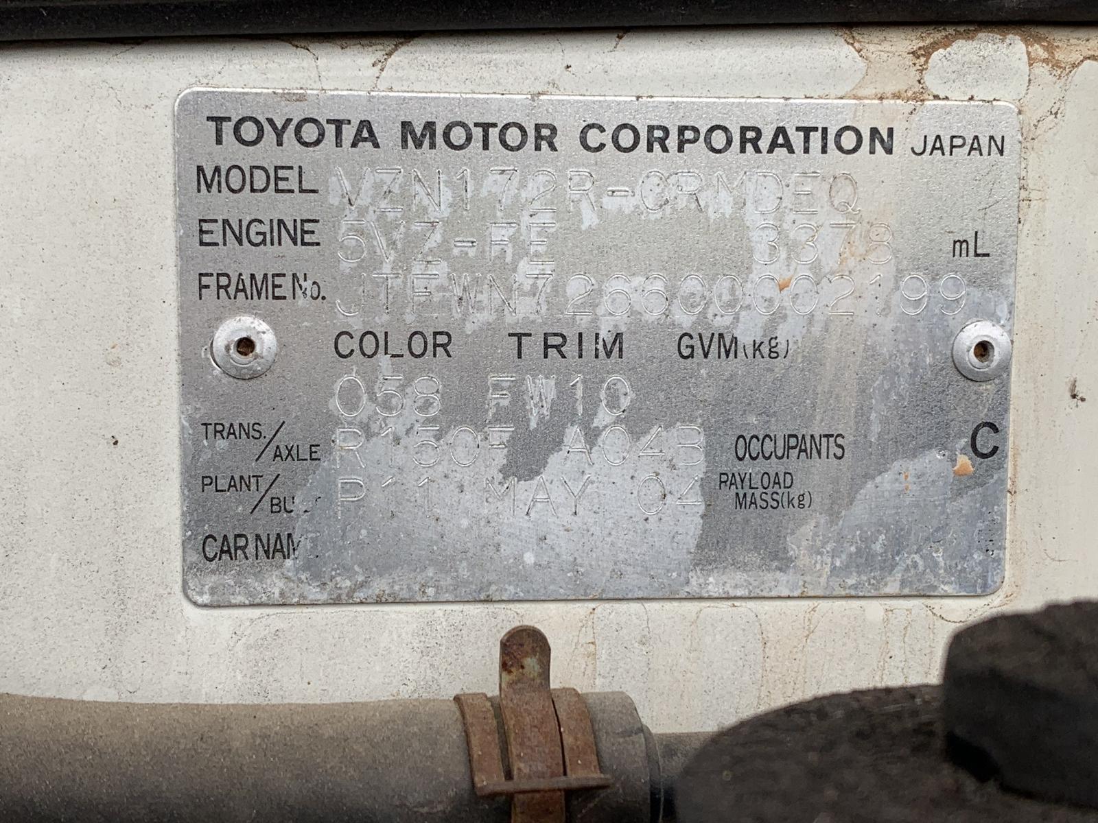 View Auto part Air Flow Meter Toyota Hilux 2004
