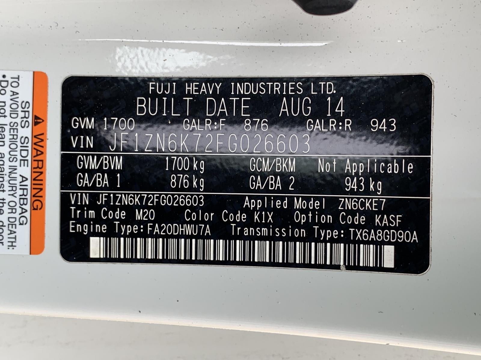 View Auto part Instrument Cluster Toyota 86 2014