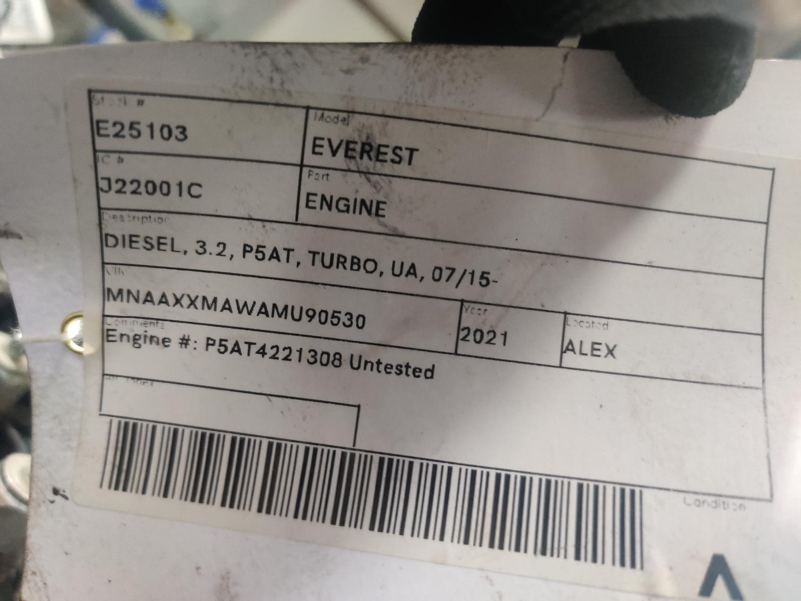 View Auto part Right Front Strut Ford Everest 2021