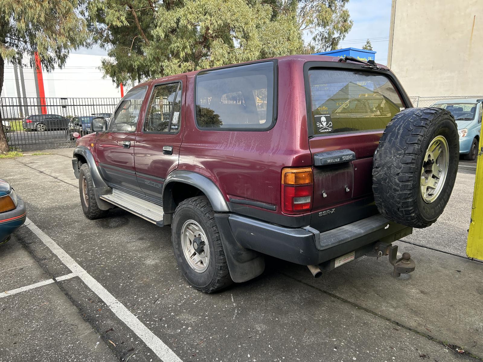View Auto part Rear Bumper Toyota Surf 1992
