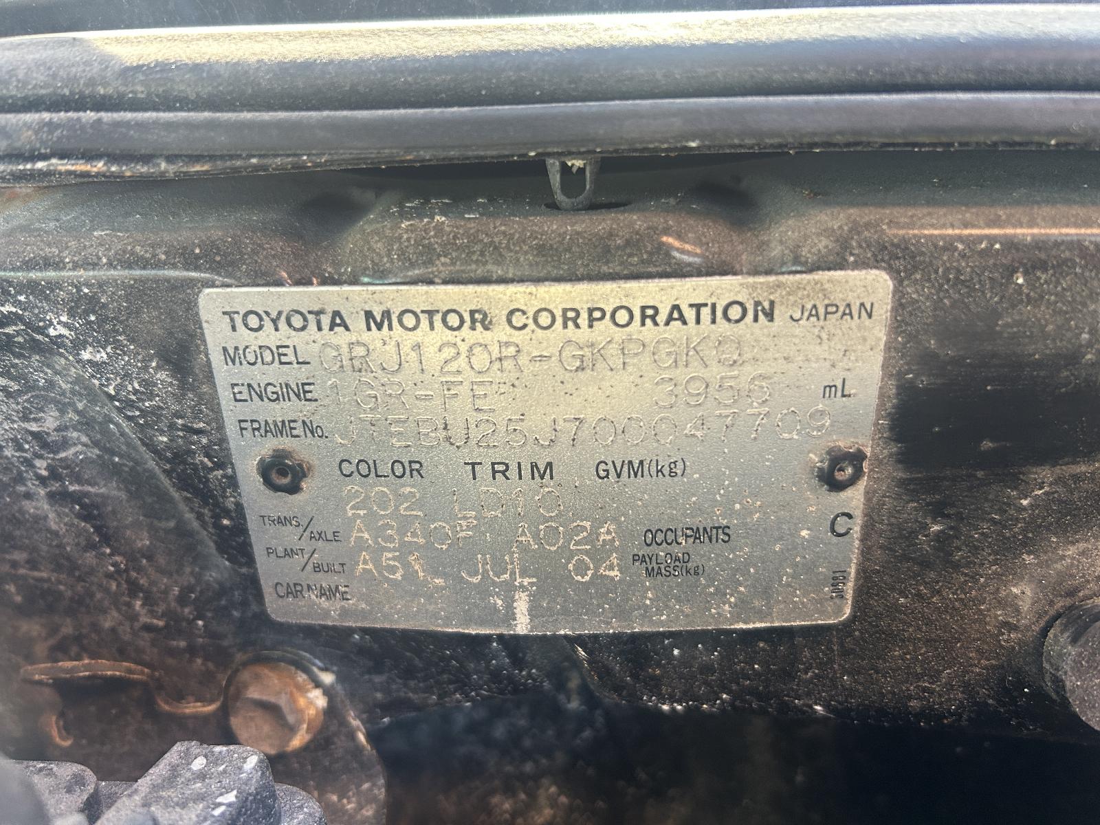 View Auto part Radio/Cd/Dvd/Sat/Tv Toyota Prado 2004