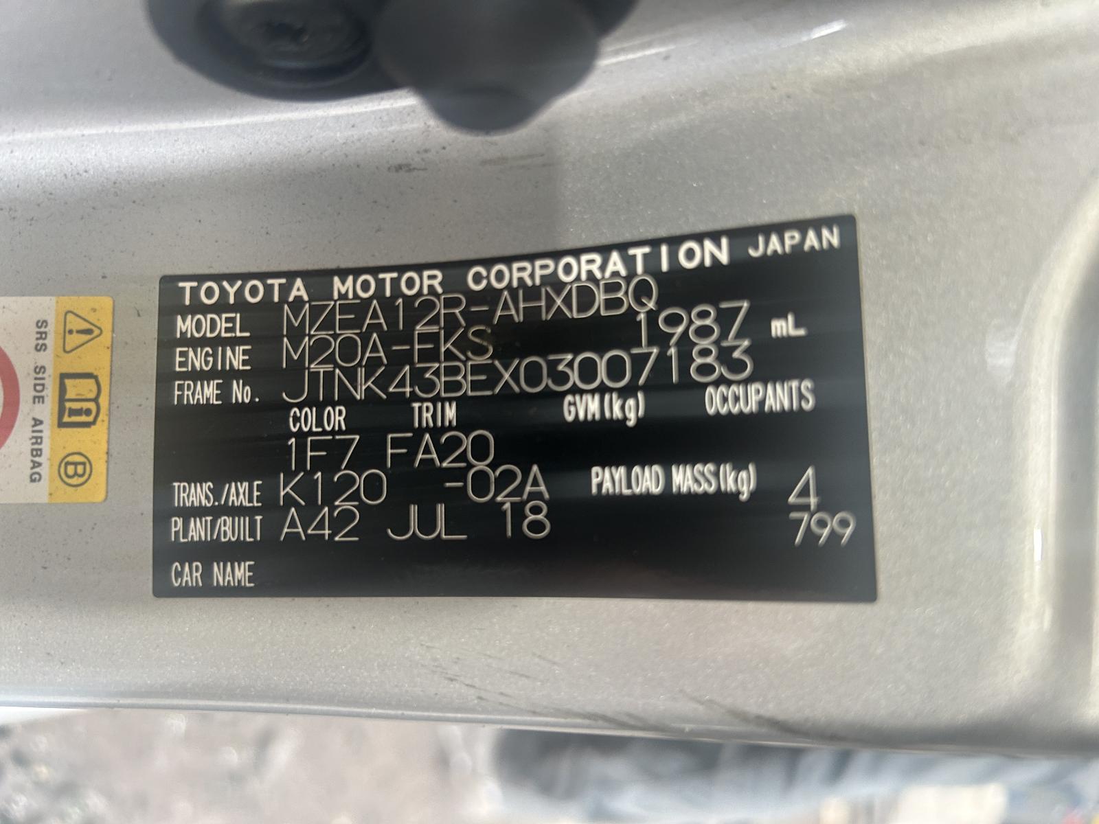 View Auto part Abs Sensor Toyota Corolla 2018