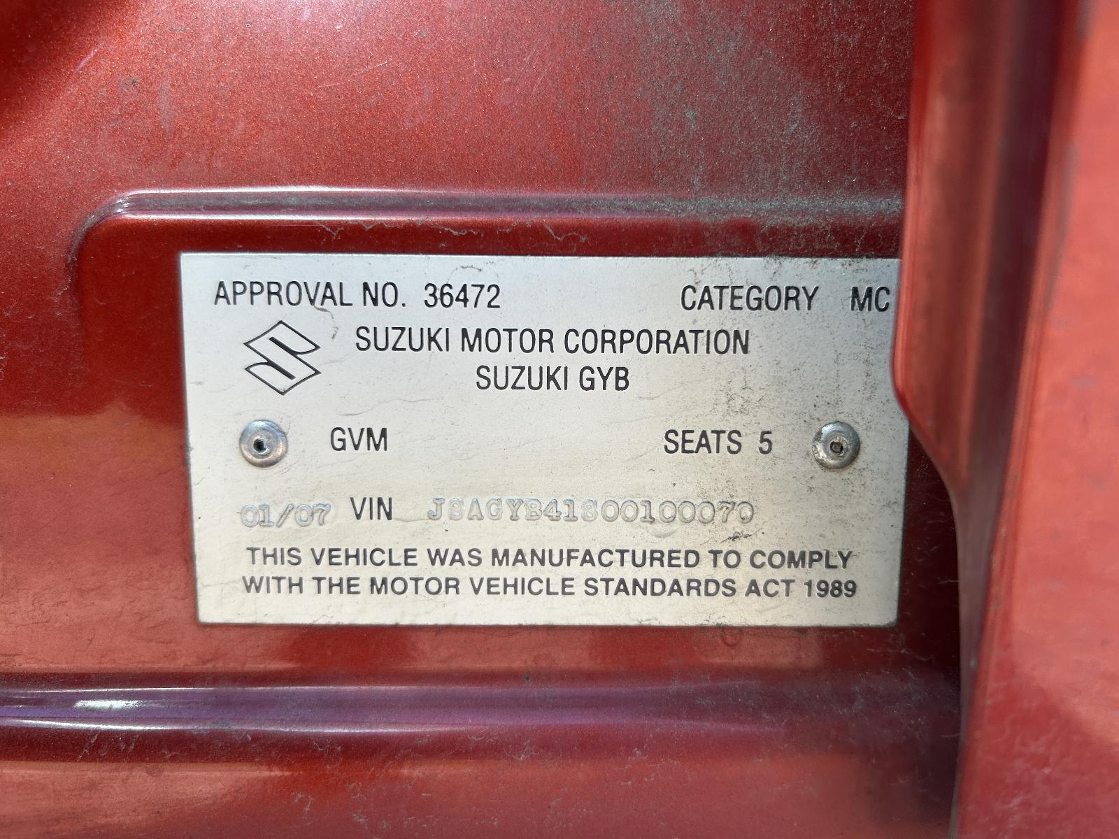 View Auto part Trans/Gearbox Suzuki Sx4 2007