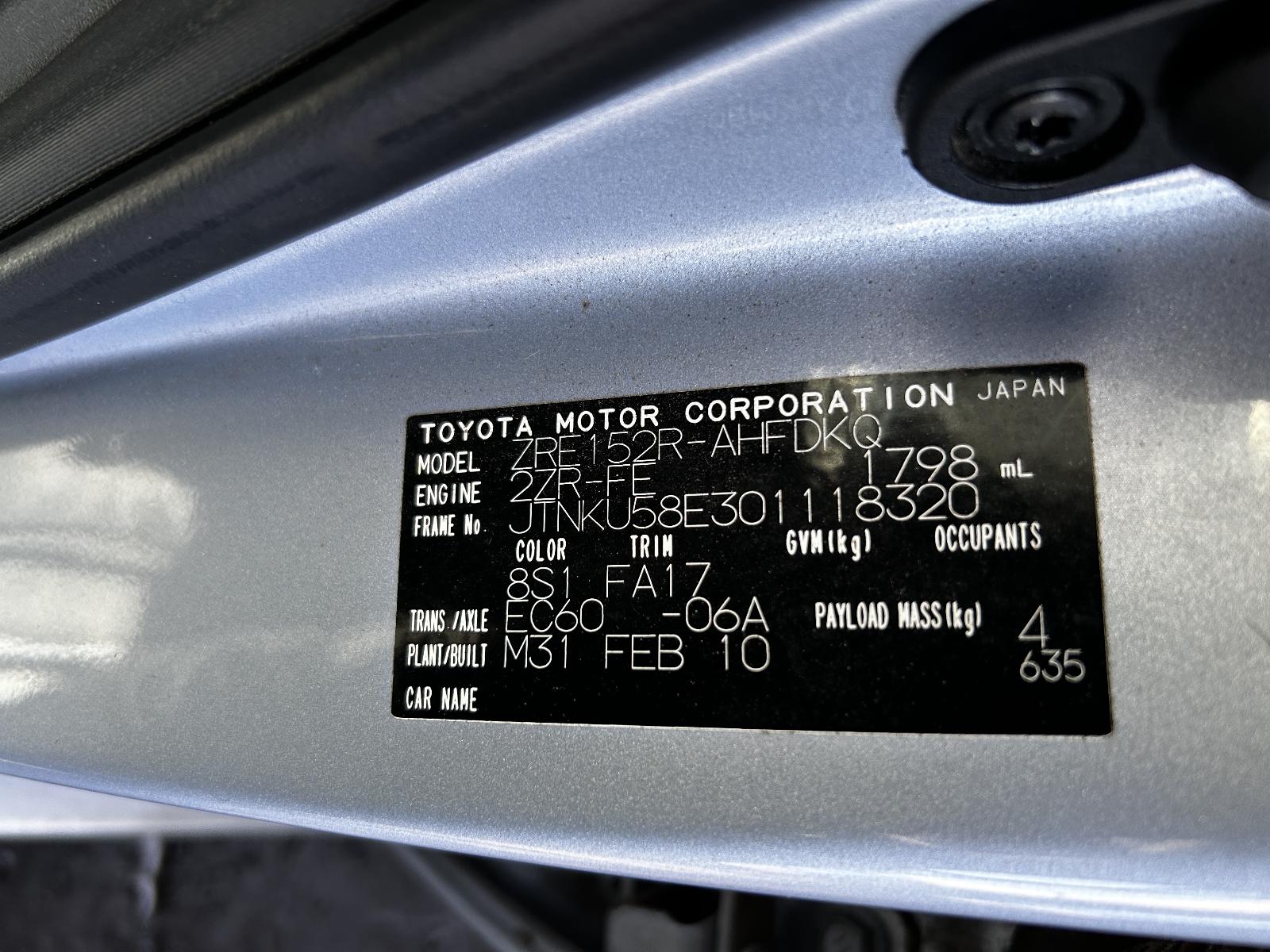 View Auto part Pwr Dr Wind Switch Toyota Corolla 2010