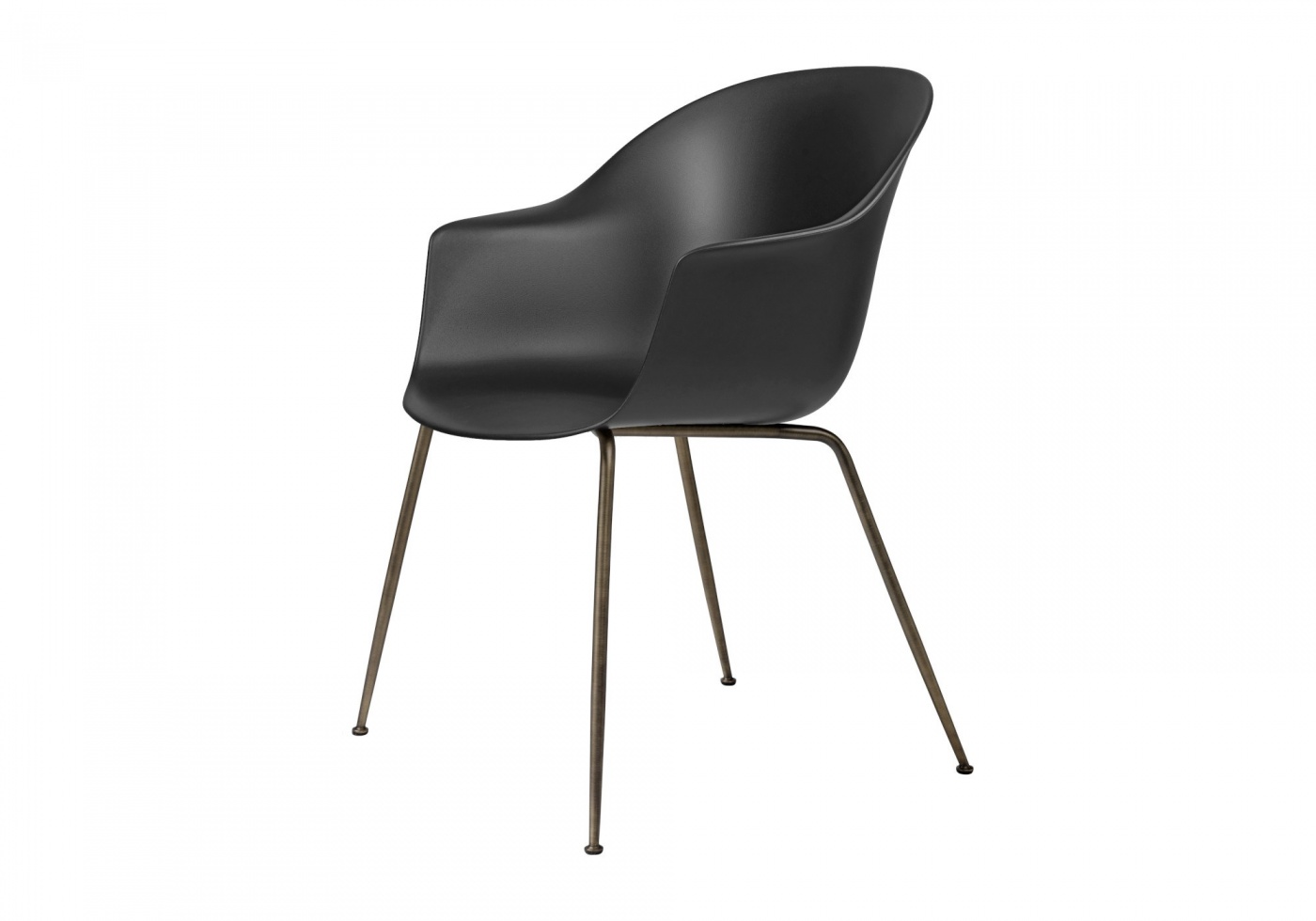 Gubi Bat Dining Chair Shell 1