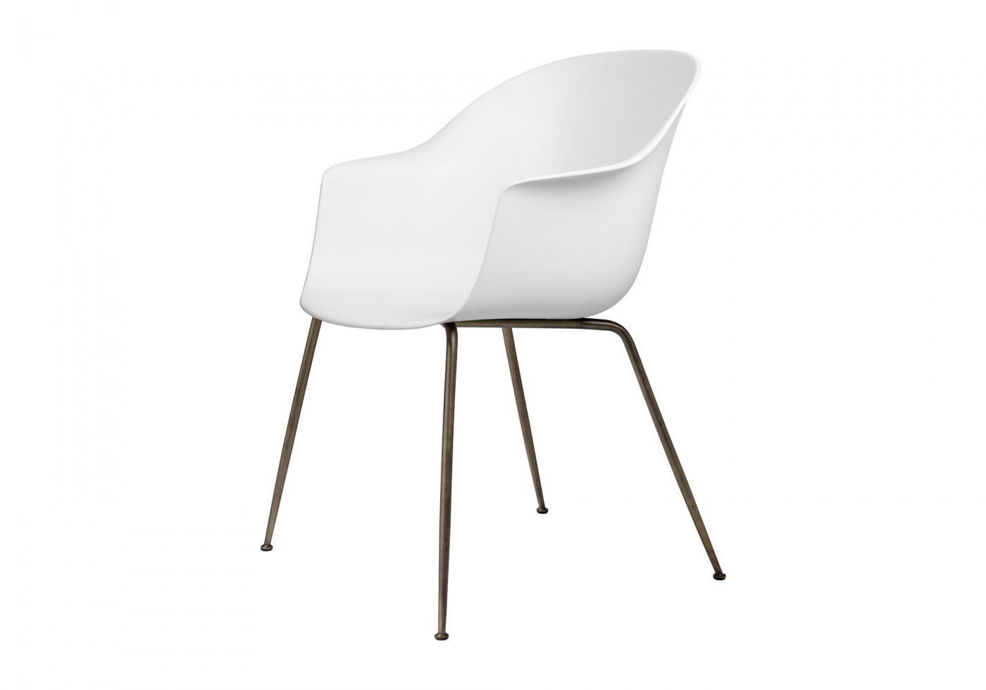 Gubi Bat Dining Chair Shell 1