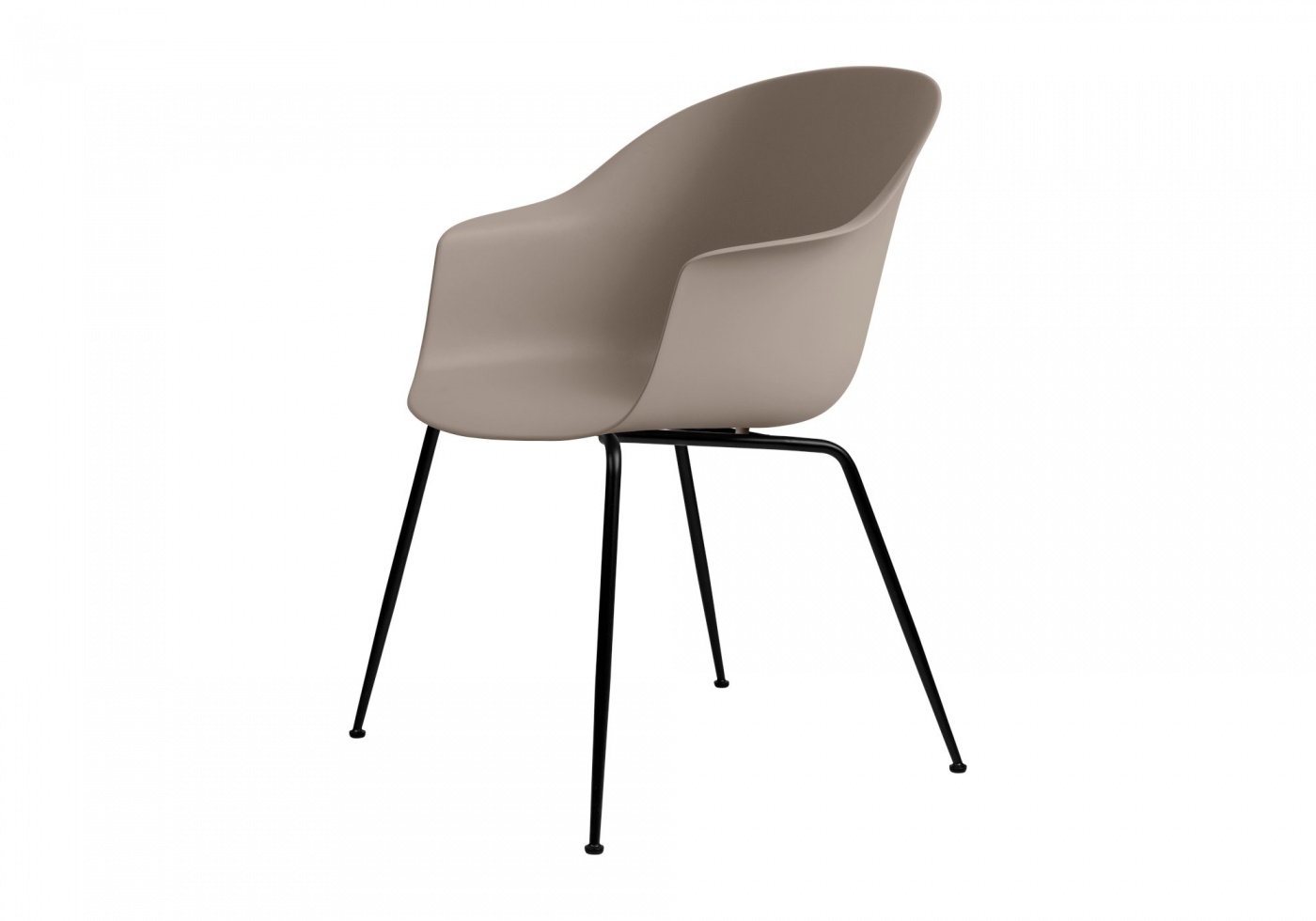Gubi Bat Dining Chair Shell 1