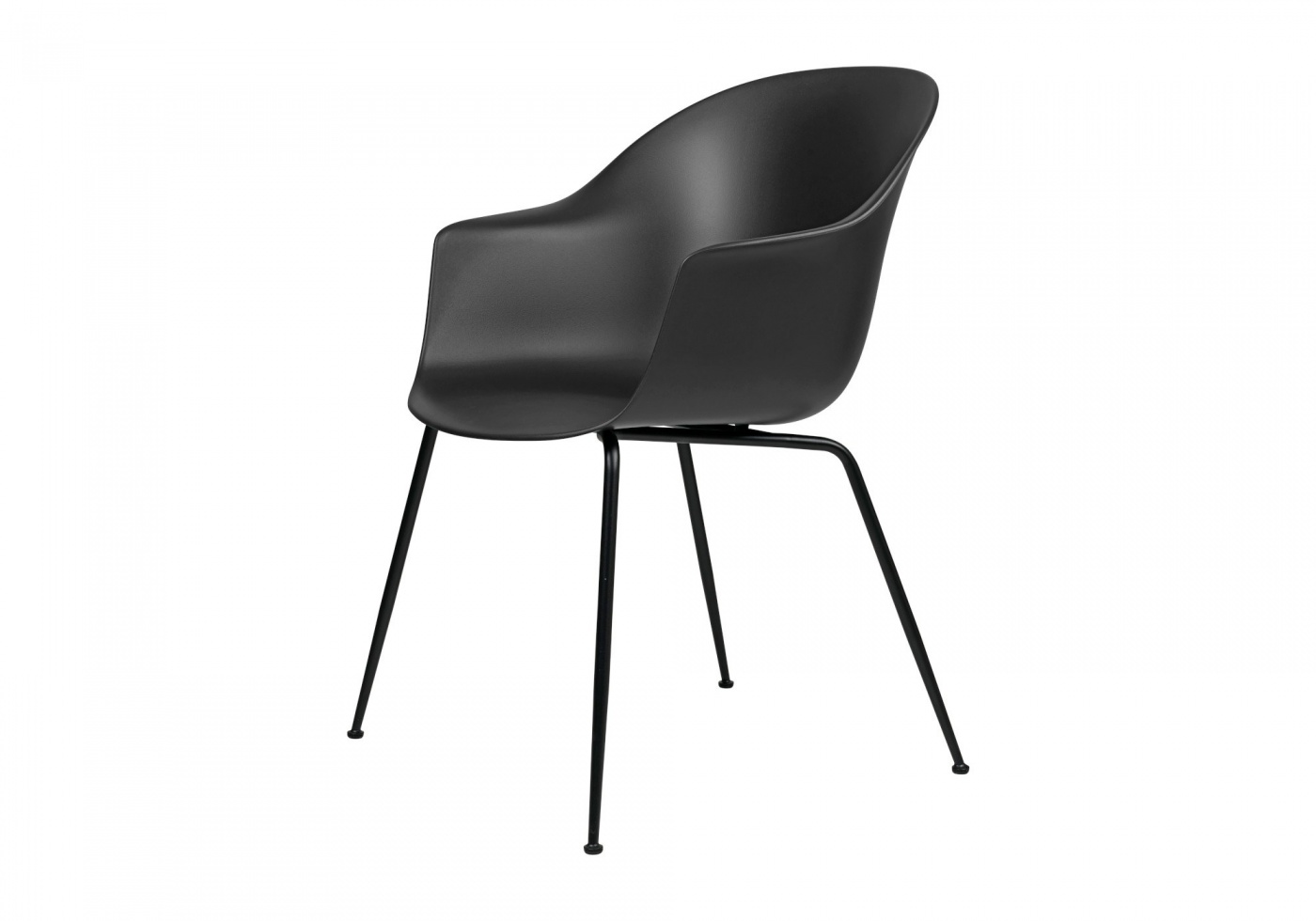 Gubi Bat Dining Chair Shell 1