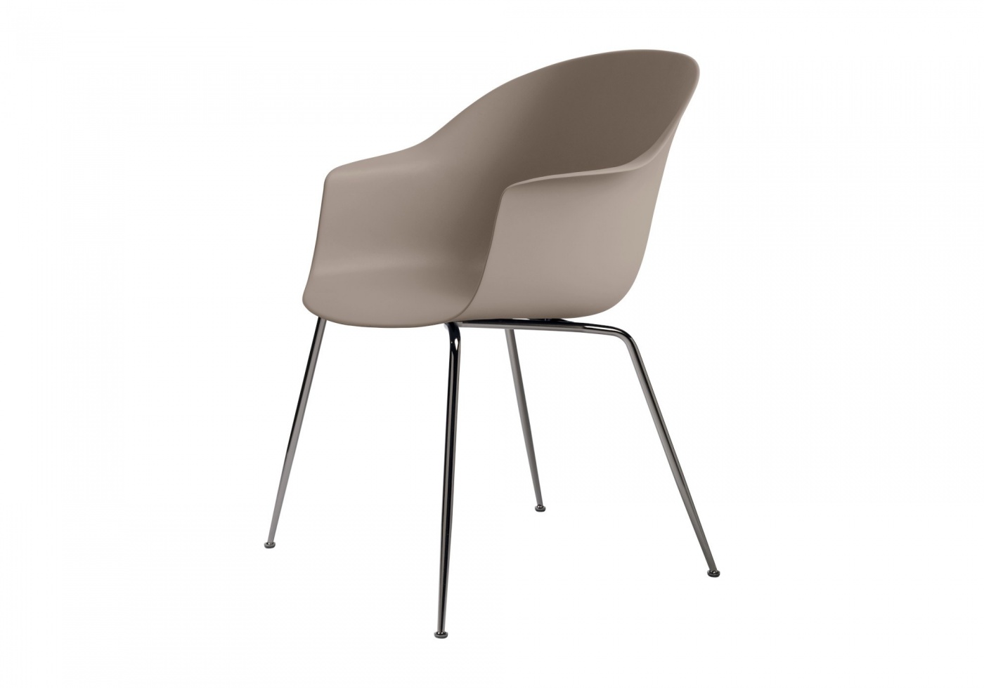 Gubi Bat Dining Chair Shell 1