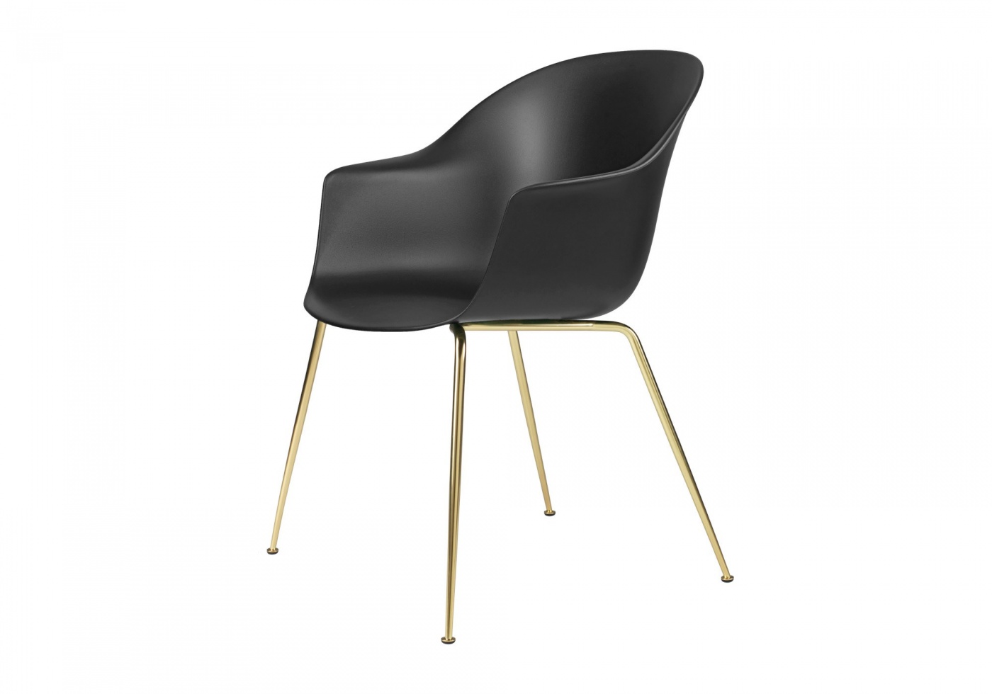 Gubi Bat Dining Chair Shell 1