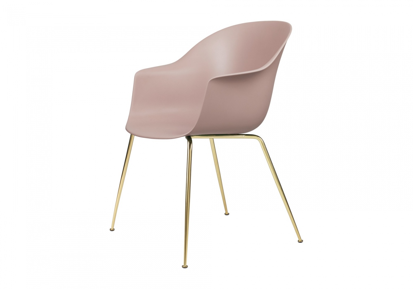 Gubi Bat Dining Chair Shell 1