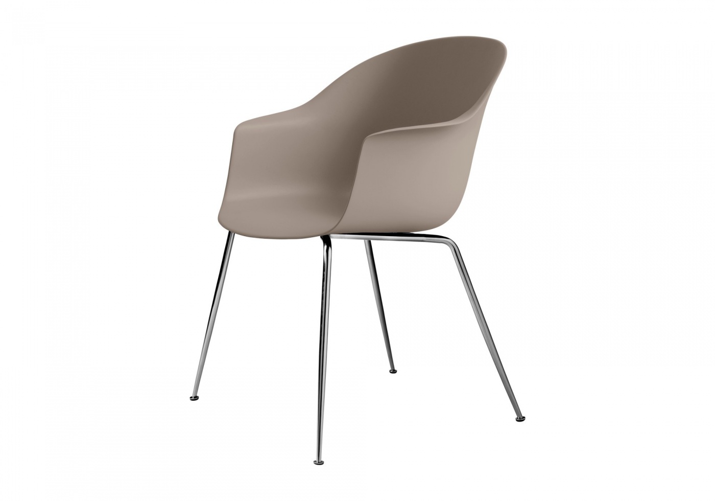 Gubi Bat Dining Chair Shell 1