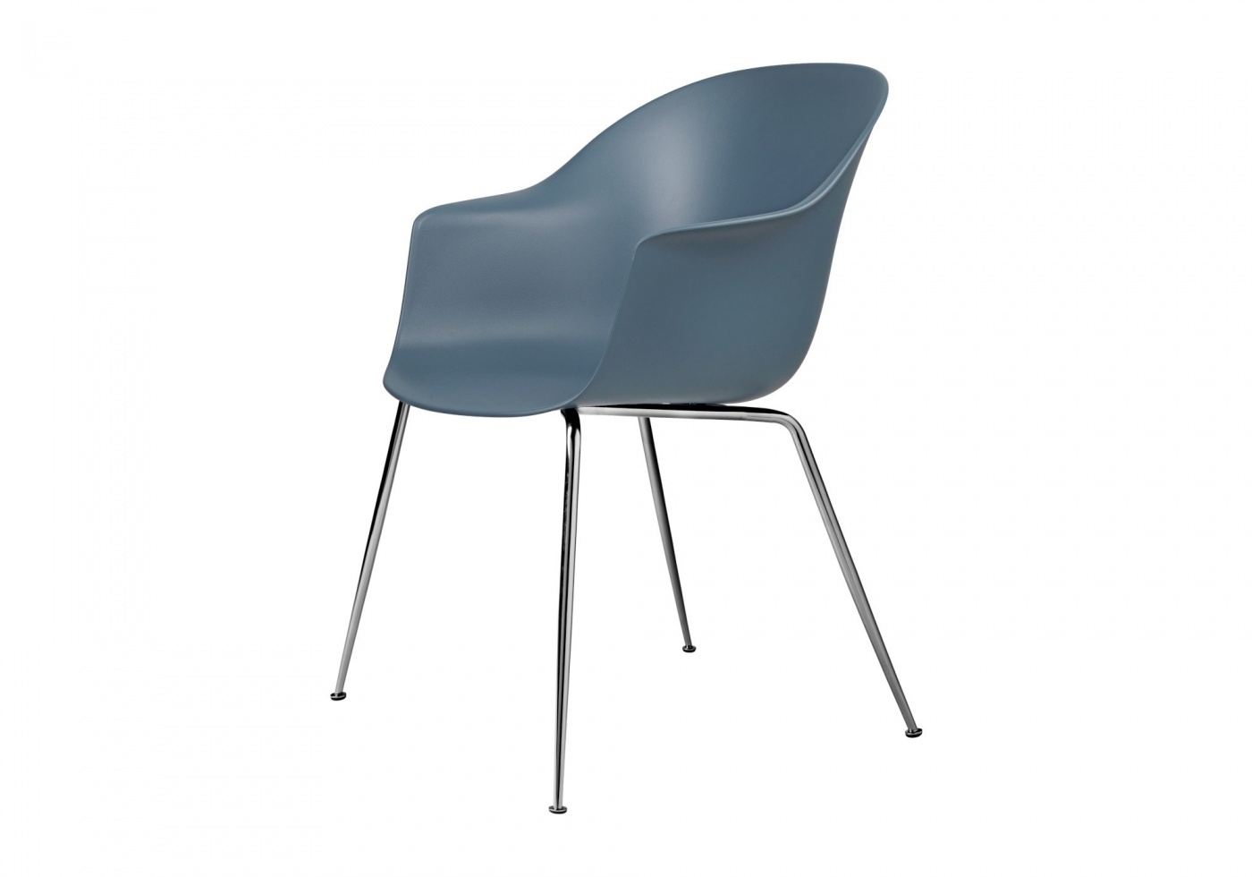 Gubi Bat Dining Chair Shell 1