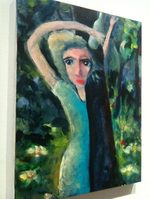 One of my favorites was this image of the woman who almost appears to be dancing whimsically, bottle in hand and hugging a tree.