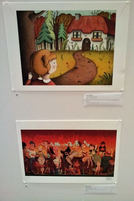 Laura Wood, ‘The House in the Forest’, Anton Emdin, ‘Pickup Lines’.