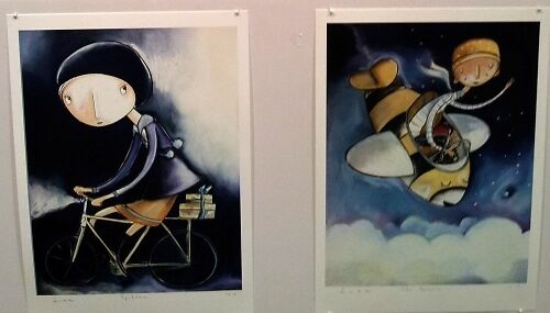 Lisa Coutts, ‘The Return’ and ‘Golden’.