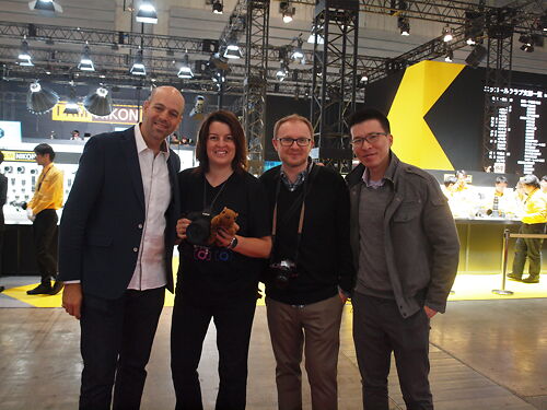 Saul, Alex, Jeremy and Shaun at CP+ 2018 in Japan
