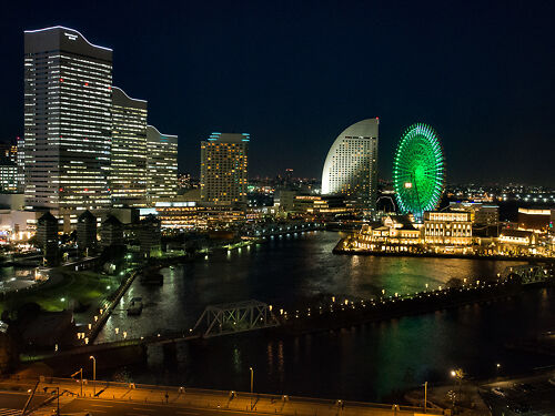 View over Yokohama Bay