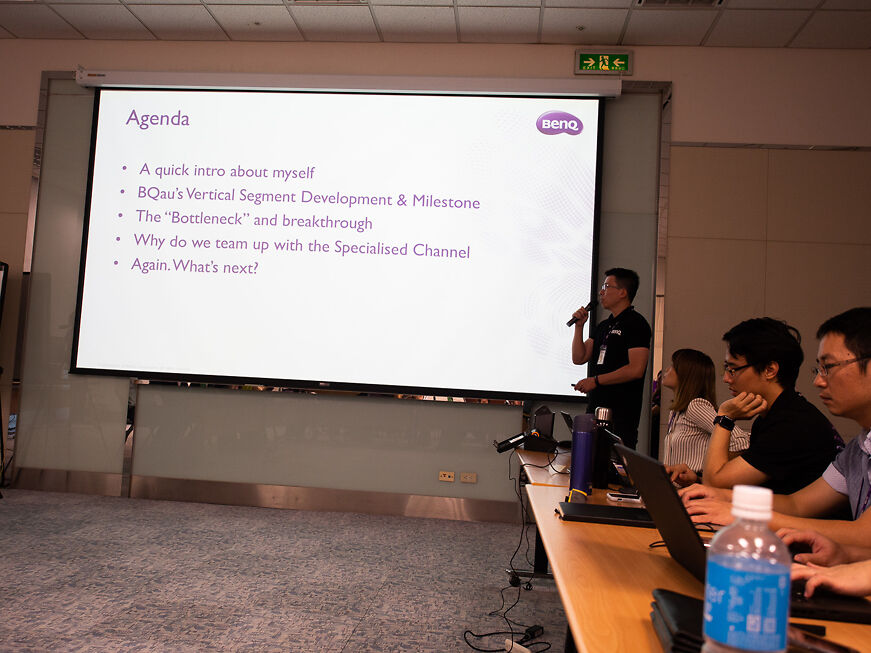 Shawn Zheng present at the APAC summit