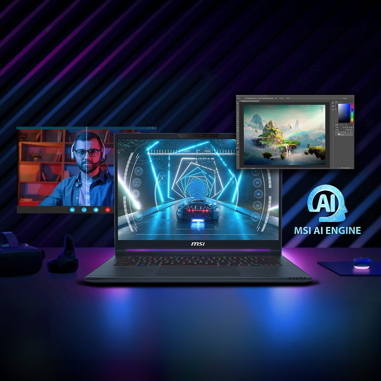 MSI Stealth 14 AI Studio Evaluation | Image Science