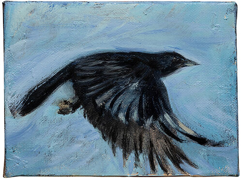 Archer Davies, Oracle, Oil on Linen