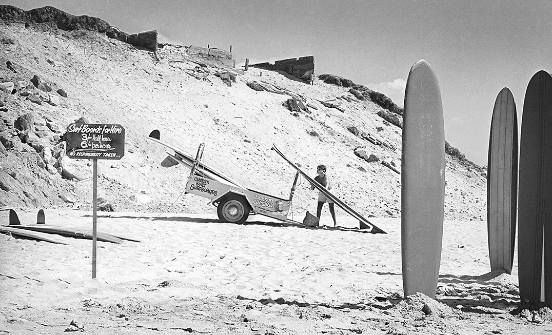 Board Hire, Cronulla. 1963