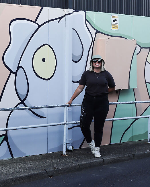 Koala Mural in Coffs Harbour in support of The Great Koala National park
