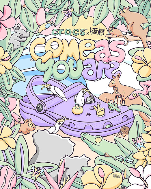 Brentos x Crocs collaboration