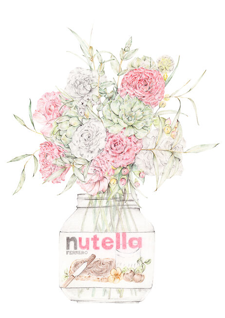 Carmen Hui Nutella And Blooms A2