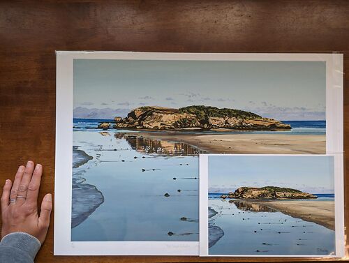 Fine Art Giclée prints of 'Merri Island Reflection'