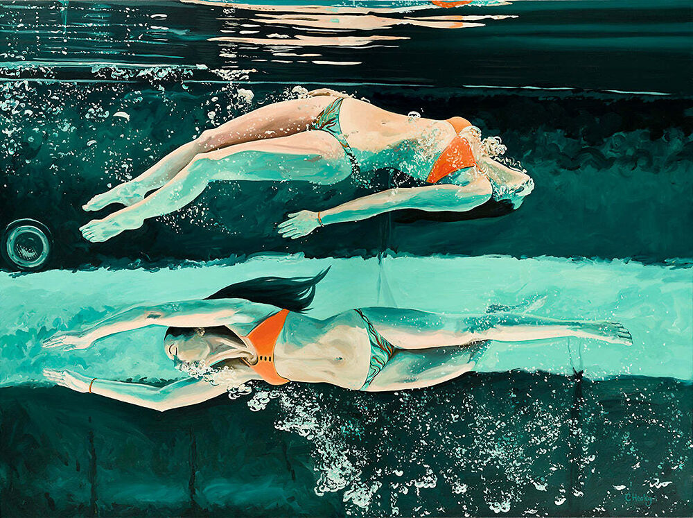 Caroline Healey - Swimming Girls