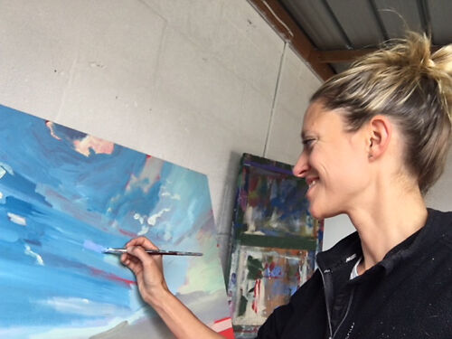 Artist Caroline Healey