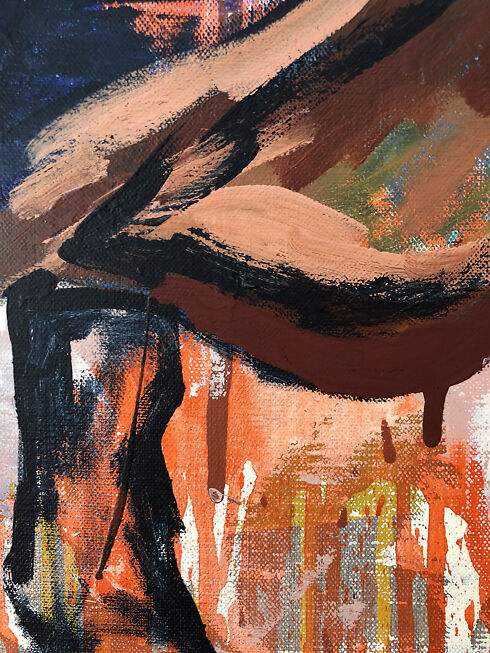 Decayed King (detail) 2018
