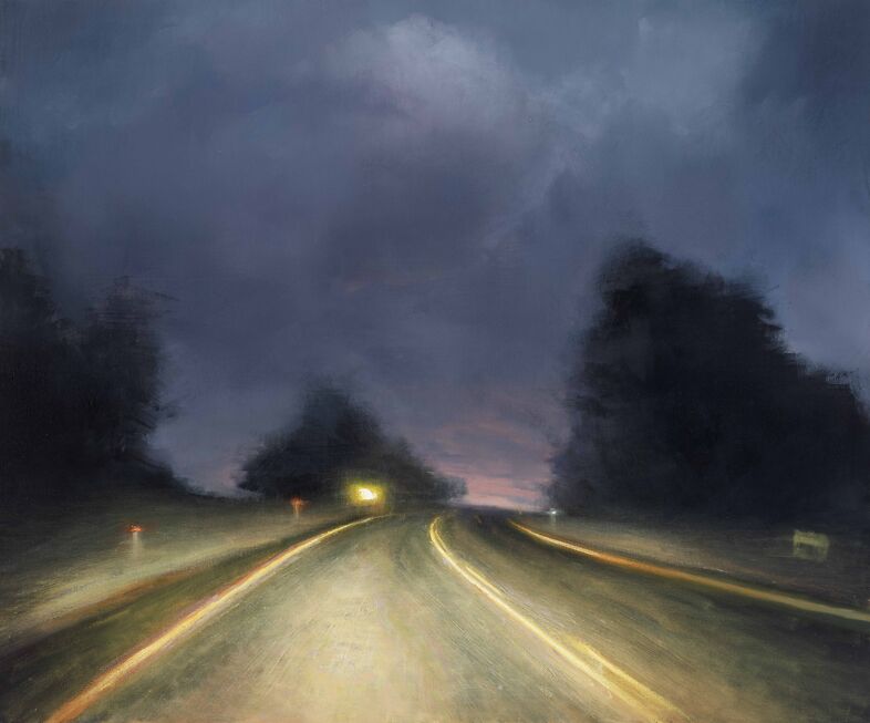 Harley Manifold - OMG Said a Man Who's Never Been Pregnant, 70 x 90cm, Oil on Canvas, 2024