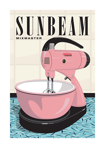 John Negus of Redrocket design - Sunbeam Pink