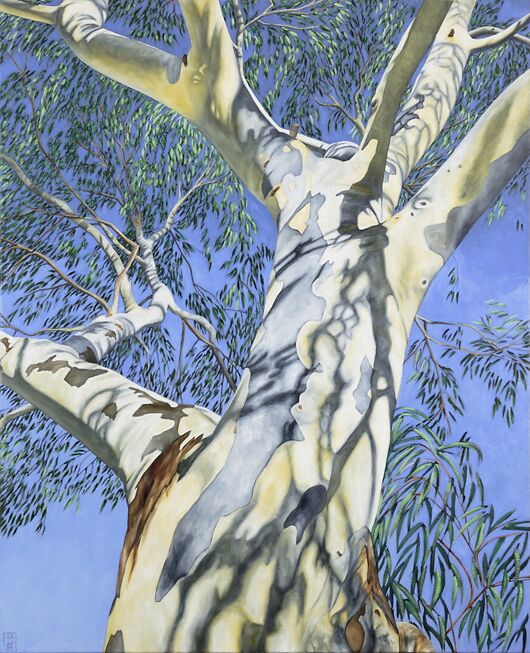 Karen Standke, Arbor 2, 107 x 85cm, 2022, Oils on Linen