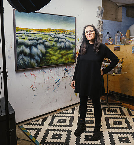 Artist Karen Standke