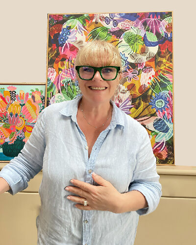 Artist and Surface Designer Kirsten Katz