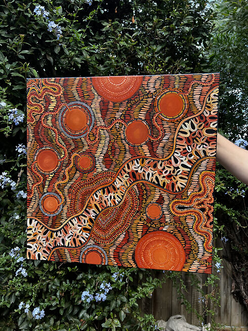 Artwork by Holly McLennan-Brown of Koorie Tales