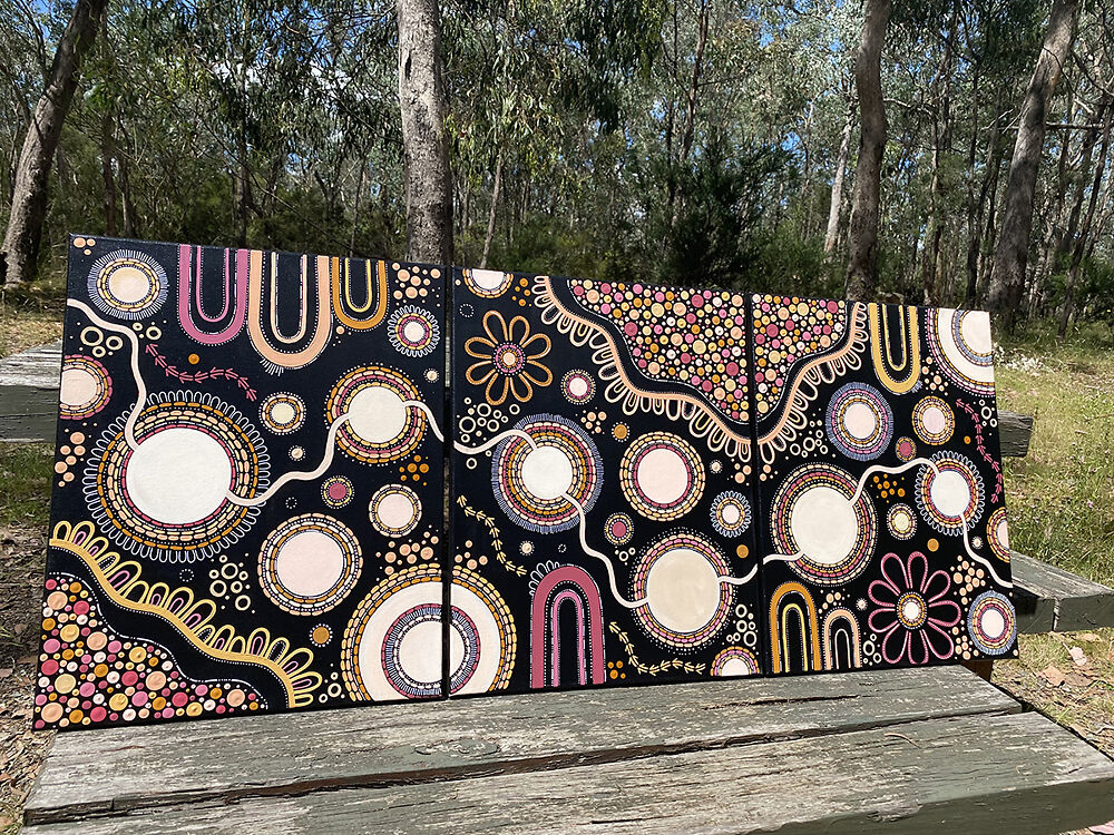 Artwork by Holly McLennan-Brown of Koorie Tales