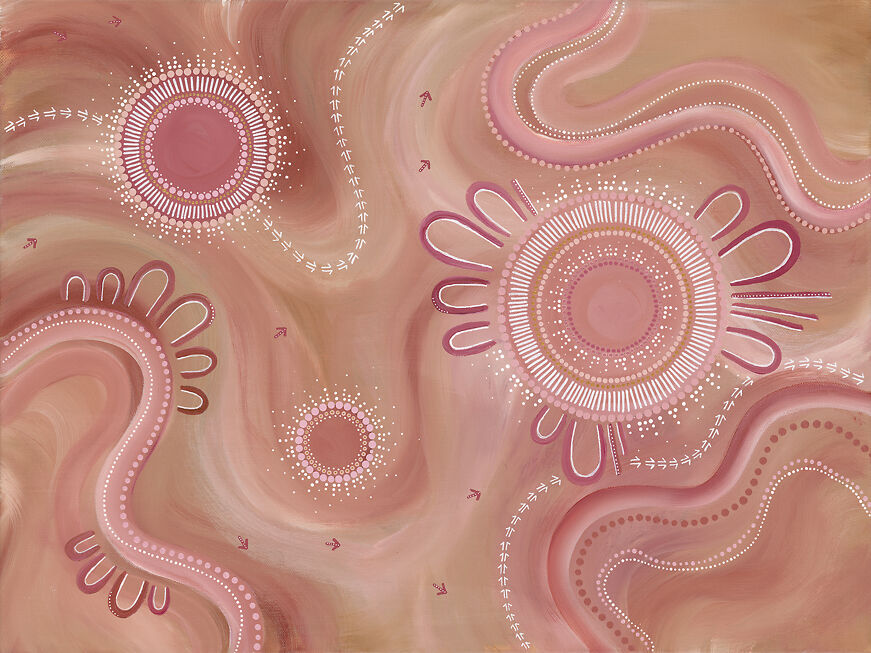 Artwork by Holly McLennan-Brown of Koorie Tales