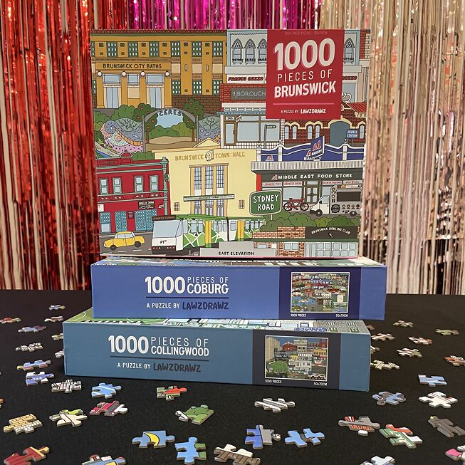 Laura's illustrations are now featured on a range of jigsaw puzzles.