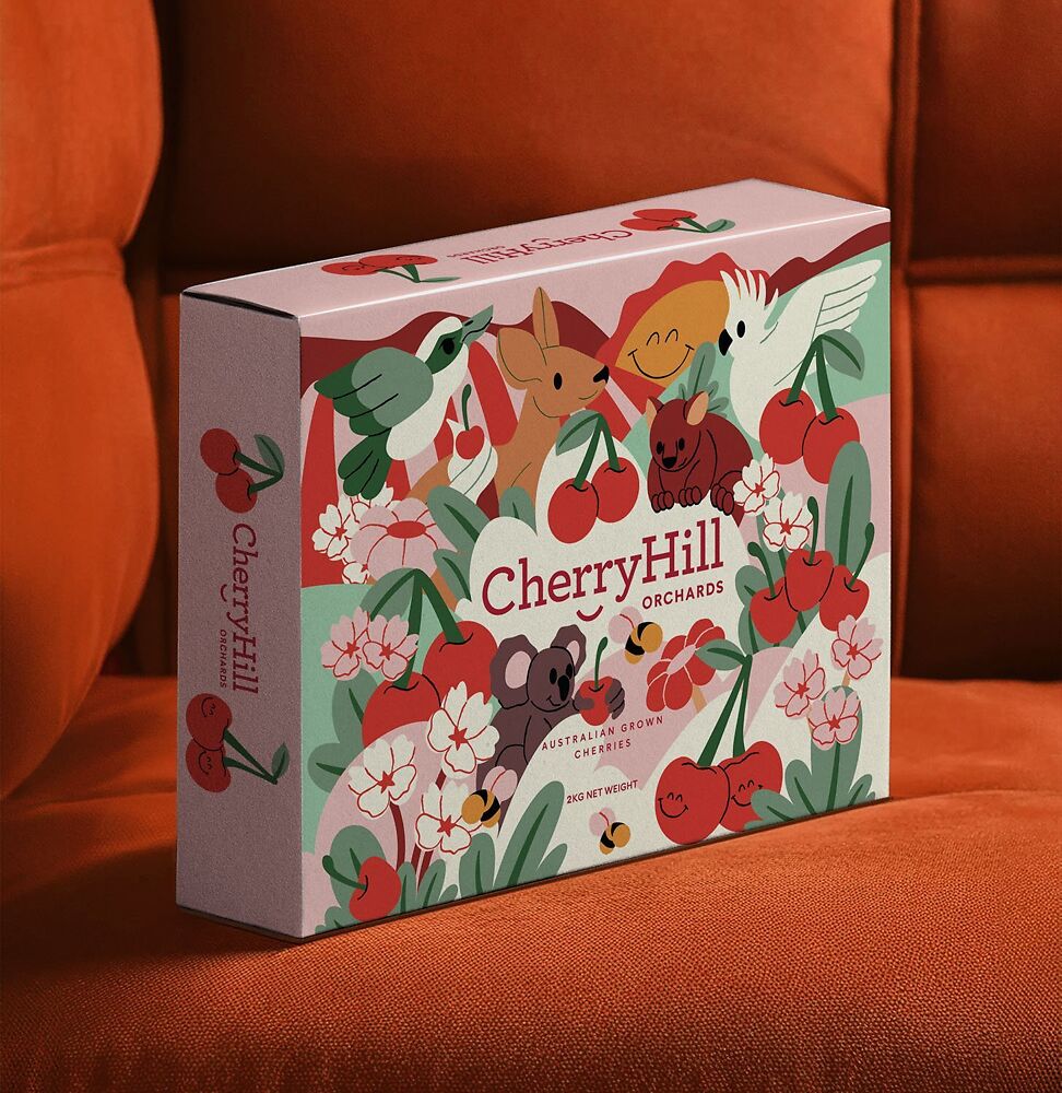 Lynn Bremner - Packaging Design for Cherryhill Orchard