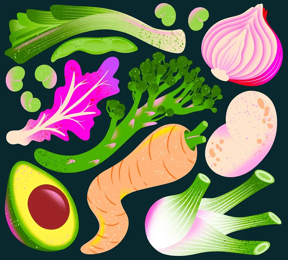 Lynn Bremner - Winter Veggies