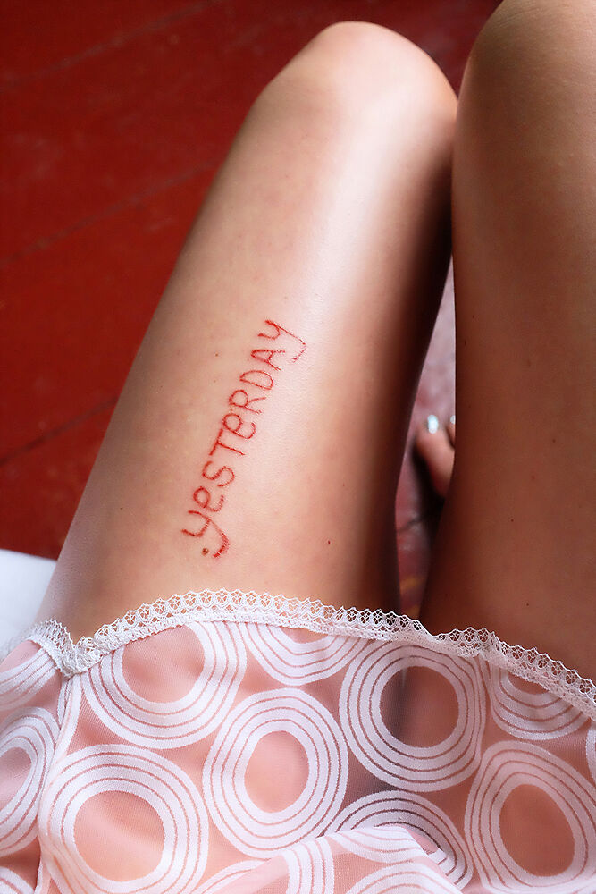 Natascha Stellmach, Day 3, Yesterday: The Artist’s Letting Go, Berlin, 2014